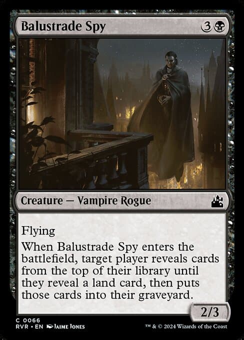 Magic the Gathering Card - Balustrade Spy - MTG Circle