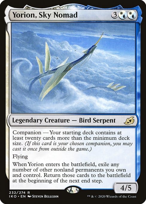 Magic the Gathering Card - Yorion, Sky Nomad - MTG Circle