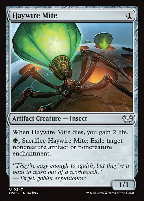 Magic the Gathering Card - Haywire Mite - MTG Circle