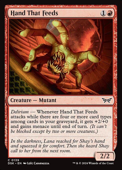 Magic the Gathering Card - Hand That Feeds - MTG Circle