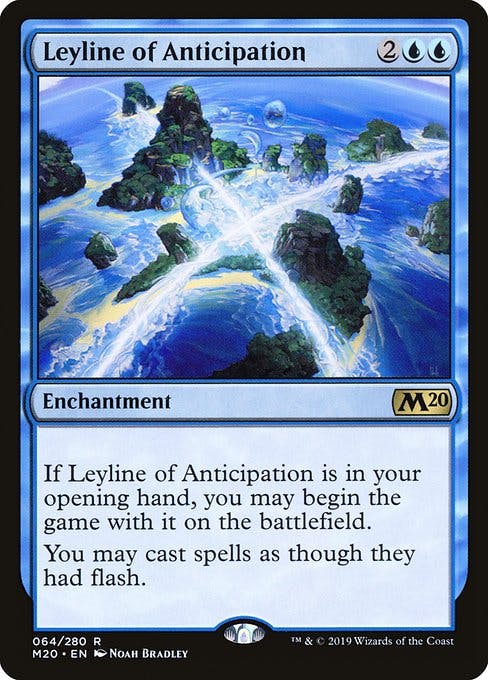 Magic the Gathering Card - Leyline of Anticipation - MTG Circle