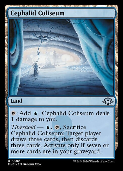 Magic the Gathering Card - Cephalid Coliseum - MTG Circle