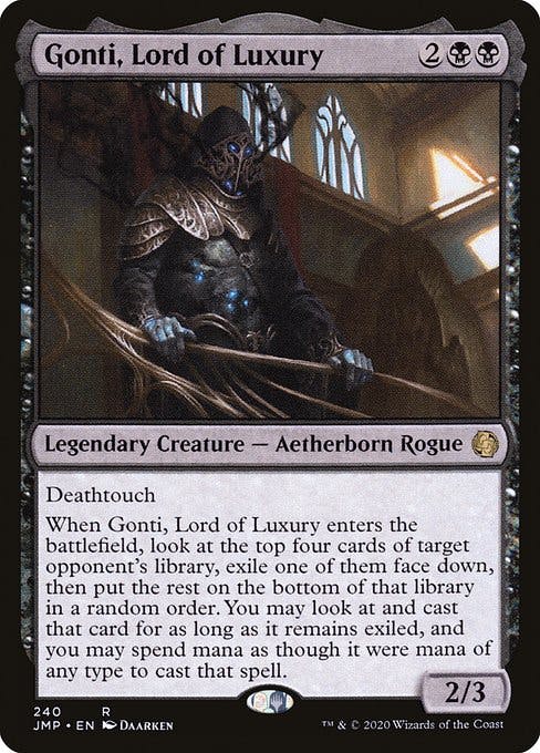 Magic the Gathering Card - Gonti, Lord of Luxury - MTG Circle