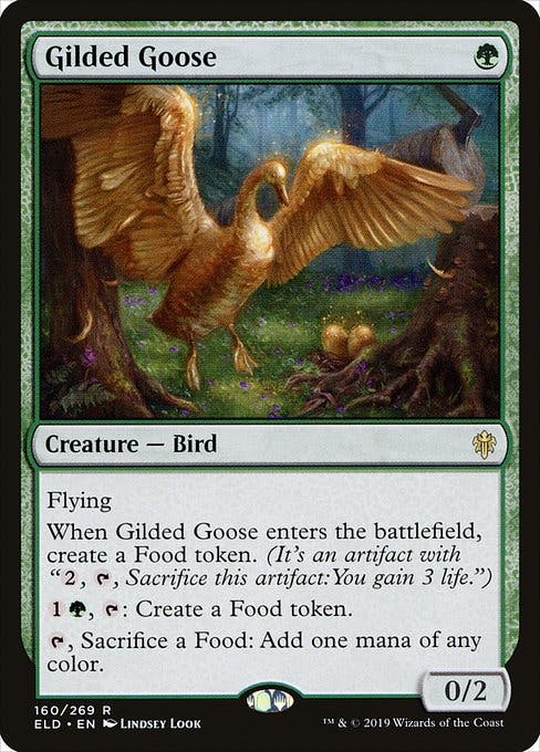 Magic the Gathering Card - Gilded Goose - MTG Circle