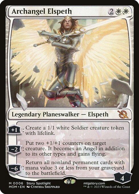 Magic the Gathering Card - Archangel Elspeth - MTG Circle