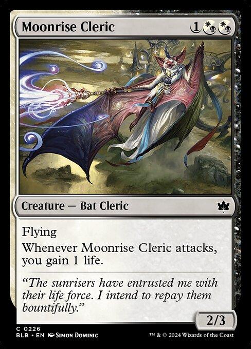 Magic the Gathering Card - Moonrise Cleric - MTG Circle