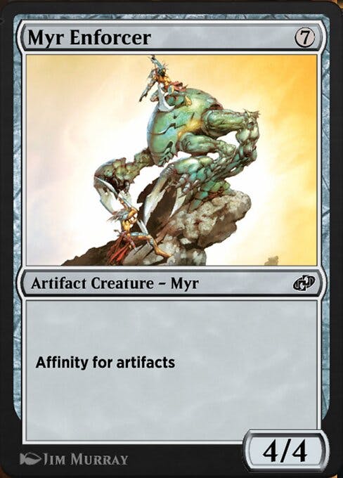 Magic the Gathering Card - Myr Enforcer - MTG Circle