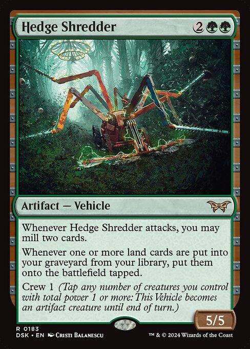 Magic the Gathering Card - Hedge Shredder - MTG Circle