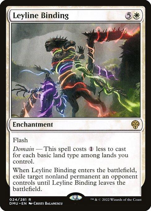 Magic the Gathering Card - Leyline Binding - MTG Circle