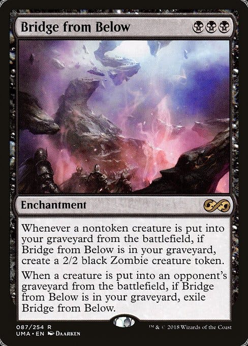 Magic the Gathering Card - Bridge from Below - MTG Circle