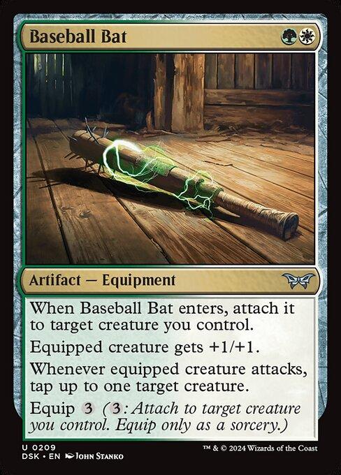 Magic the Gathering Card - Baseball Bat - MTG Circle