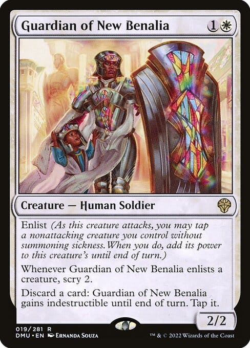 Magic the Gathering Card - Guardian of New Benalia - MTG Circle