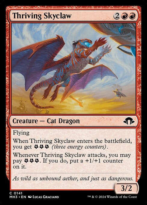 Magic the Gathering Card - Thriving Skyclaw - MTG Circle