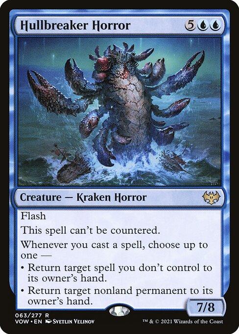 Magic the Gathering Card - Hullbreaker Horror - MTG Circle