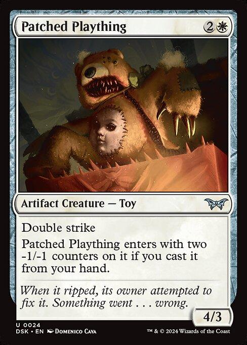 Magic the Gathering Card - Patched Plaything - MTG Circle