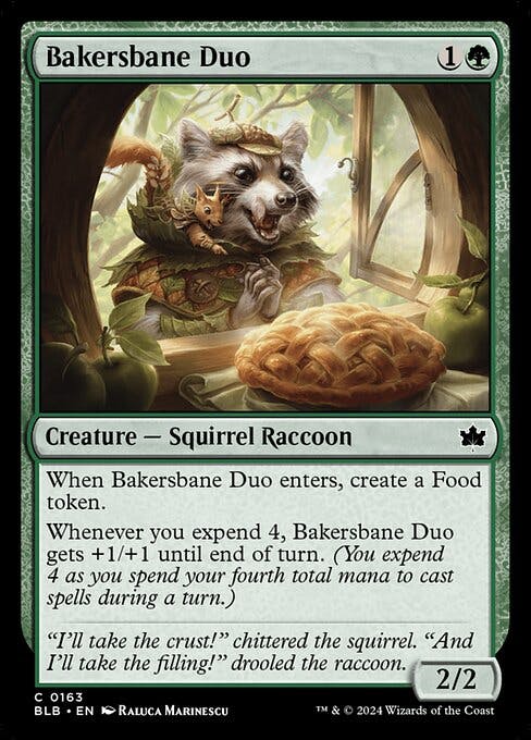 Magic the Gathering Card - Bakersbane Duo - MTG Circle