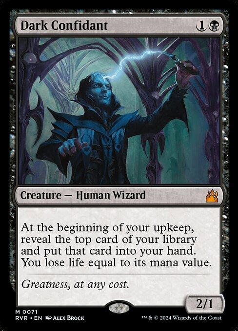 Magic the Gathering Card - Dark Confidant - MTG Circle