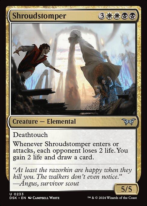 Magic the Gathering Card - Shroudstomper - MTG Circle