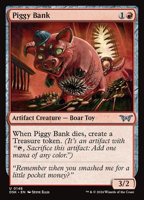 Magic the Gathering Card - Piggy Bank - MTG Circle