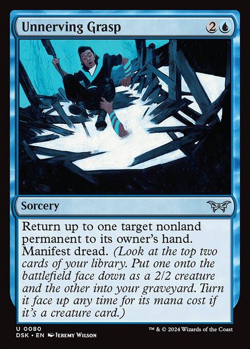 Magic the Gathering Card - Unnerving Grasp - MTG Circle