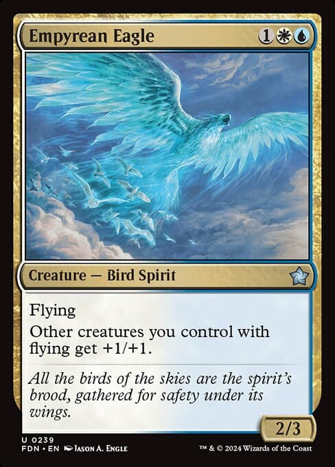 Magic the Gathering Card - Empyrean Eagle - MTG Circle