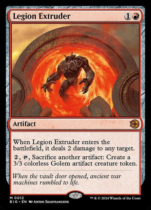 Magic the Gathering Card - Legion Extruder - MTG Circle