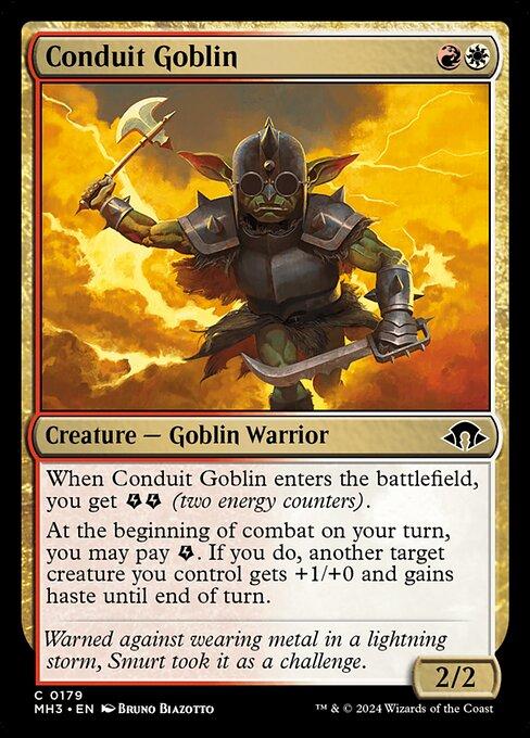 Magic the Gathering Card - Conduit Goblin - MTG Circle