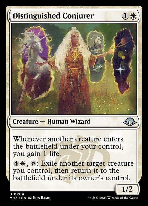 Magic the Gathering Card - Distinguished Conjurer - MTG Circle