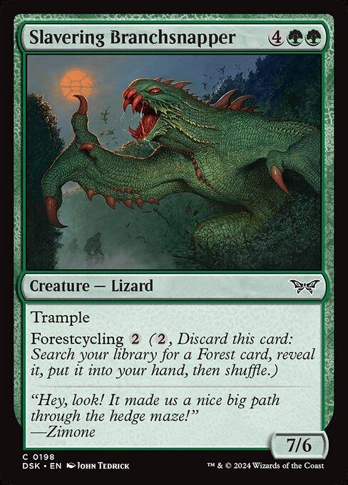 Magic the Gathering Card - Slavering Branchsnapper - MTG Circle