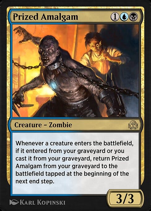 Magic the Gathering Card - Prized Amalgam - MTG Circle