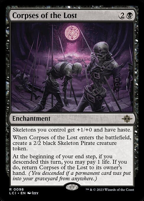 Magic the Gathering Card - Corpses of the Lost - MTG Circle