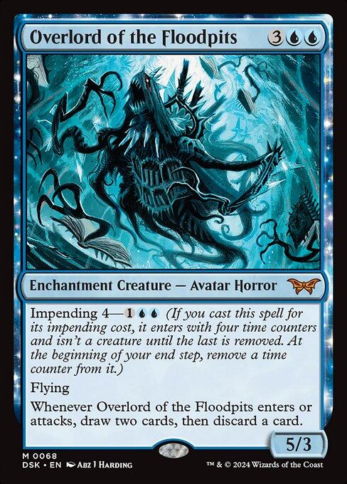 Magic the Gathering Card - Overlord of the Floodpits - MTG Circle