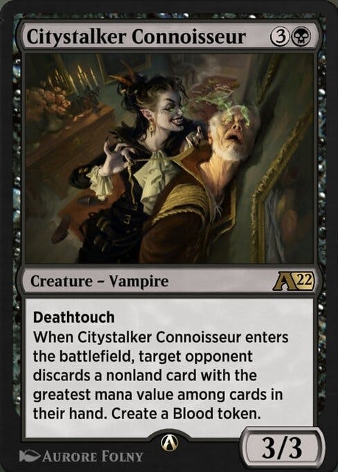 Magic the Gathering Card - Citystalker Connoisseur - MTG Circle