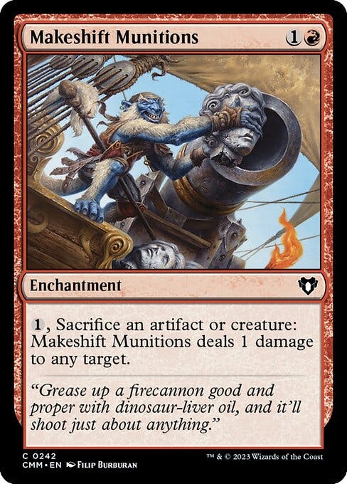 Magic the Gathering Card - Makeshift Munitions - MTG Circle