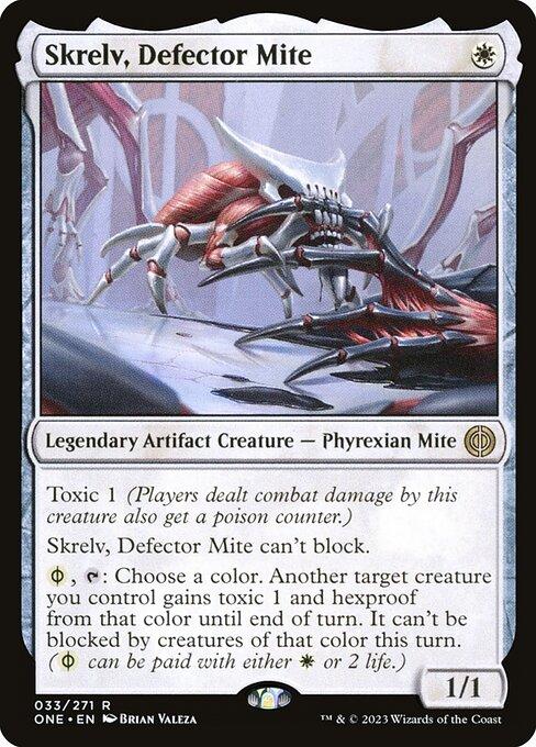 Magic the Gathering Card - Skrelv, Defector Mite - MTG Circle