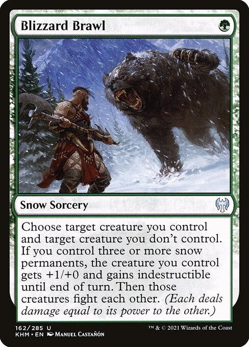 Magic the Gathering Card - Blizzard Brawl - MTG Circle