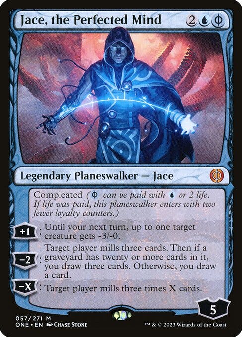 Magic the Gathering Card - Jace, the Perfected Mind - MTG Circle