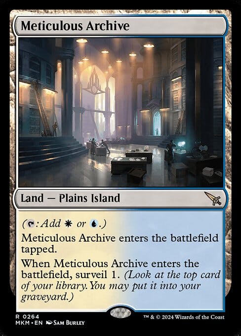 Magic the Gathering Card - Meticulous Archive - MTG Circle