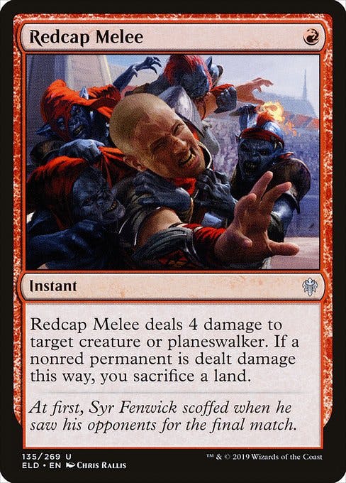 Magic the Gathering Card - Redcap Melee - MTG Circle