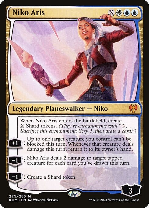 Magic the Gathering Card - Niko Aris - MTG Circle