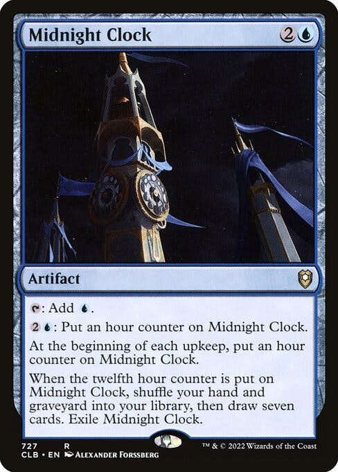 Magic the Gathering Card - Midnight Clock - MTG Circle