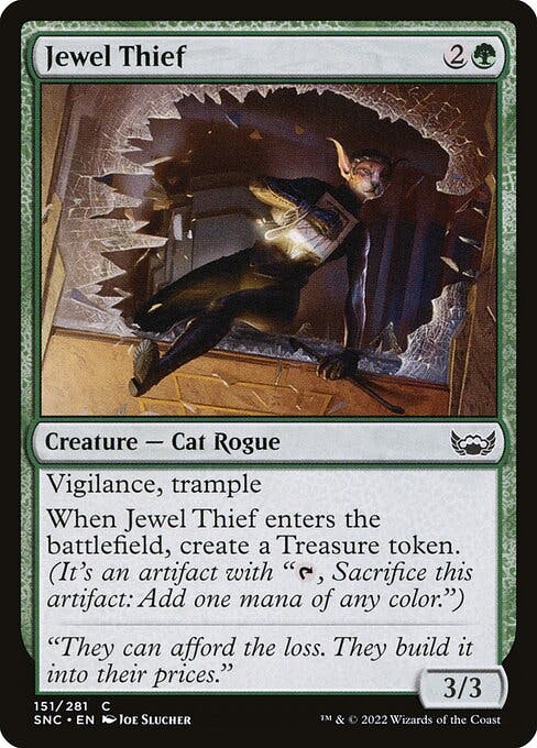 Magic the Gathering Card - Jewel Thief - MTG Circle