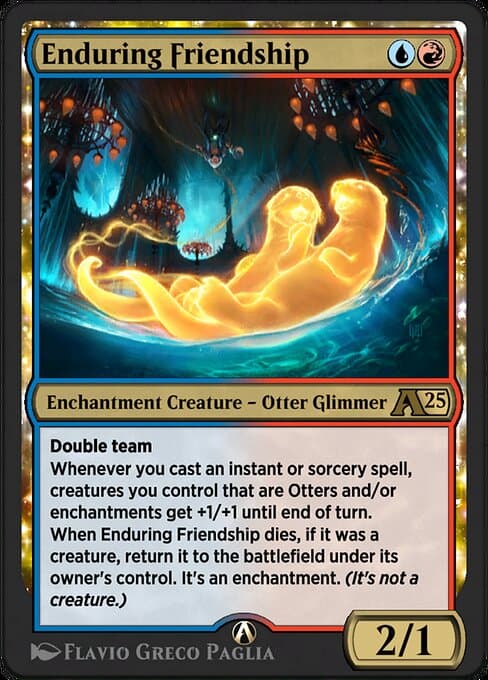 Magic the Gathering Card - Enduring Friendship - MTG Circle