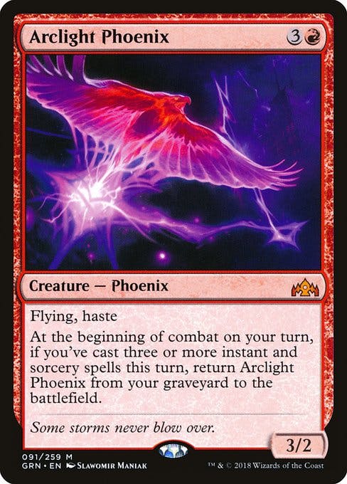Magic the Gathering Card - Arclight Phoenix - MTG Circle
