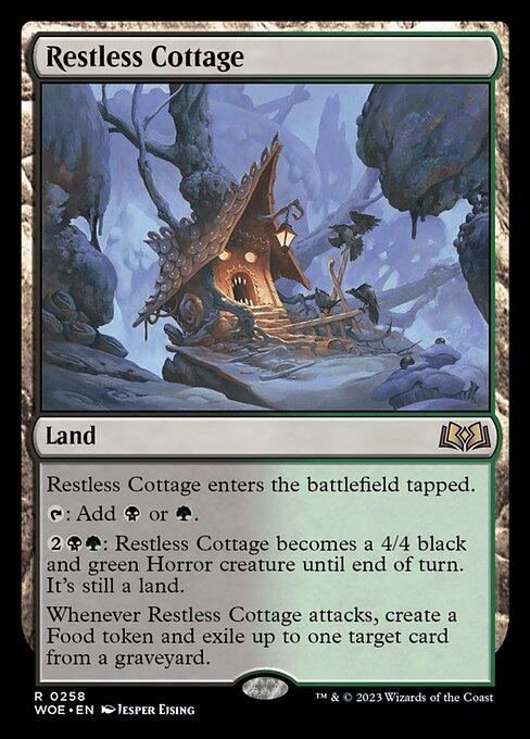 Magic the Gathering Card - Restless Cottage - MTG Circle