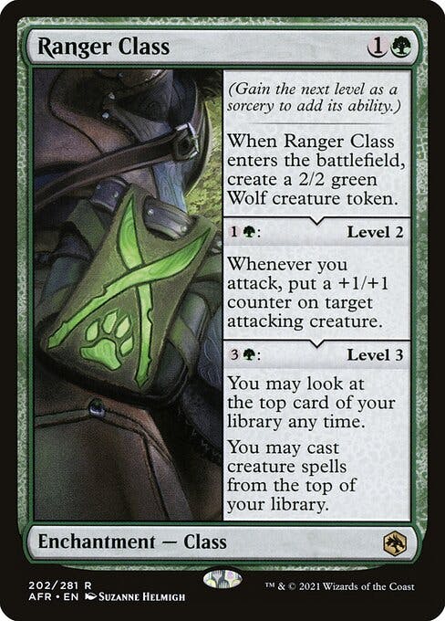 Magic the Gathering Card - Ranger Class - MTG Circle