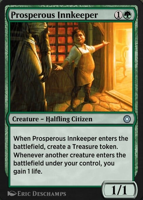 Magic the Gathering Card - Prosperous Innkeeper - MTG Circle