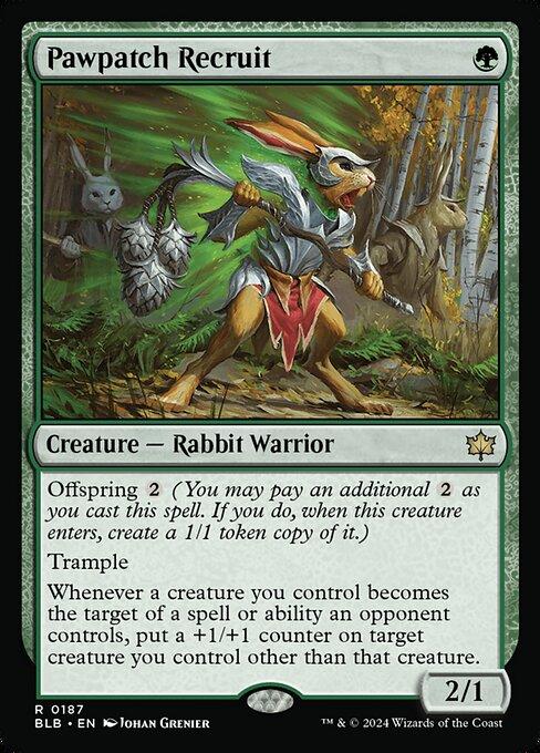 Magic the Gathering Card - Pawpatch Recruit - MTG Circle