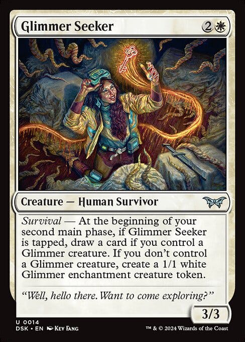 Magic the Gathering Card - Glimmer Seeker - MTG Circle