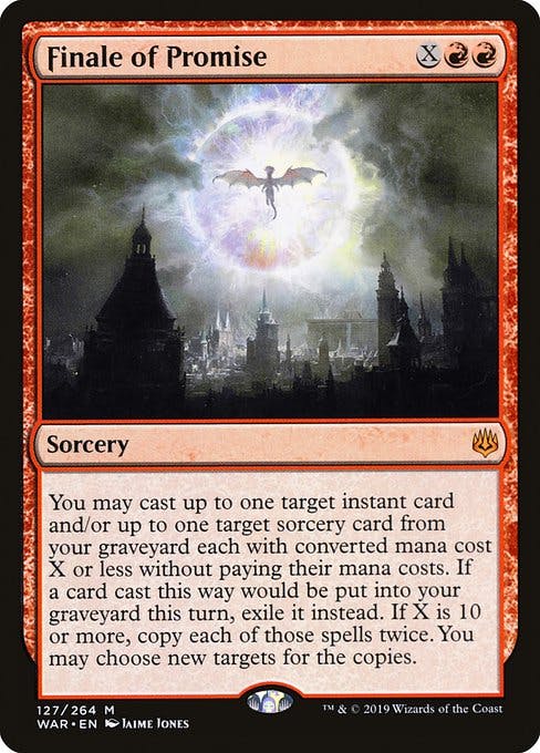 Magic the Gathering Card - Finale of Promise - MTG Circle